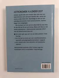 Astronomisk kalender - vad du kan se på himlen under året. 2017