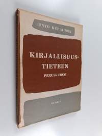 Kirjallisuustieteen peruskurssi