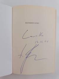 Keltainen leski (signeerattu)