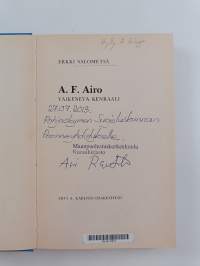 A.F. Airo - vaikeneva kenraali