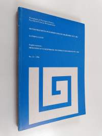 Skitsofreenisten psykoosien ennuste Helsingissä 1975-1983 Prognosis of schizophrenic psychoses in Helsinki in 1975-1983