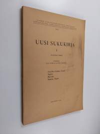 Uusi sukukirja 1, toinen vihko : Litzelius, Lizelius, Litzell, Poppius, Rosendal, Tuderus, Tudeer