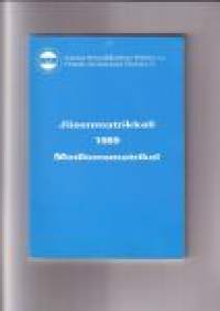 Suomen Hitsausteknillinen Yhdistys r.y. - Jäsenmatrikkeli 1989