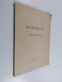 Kotiseutu : sisällys 1909-1950