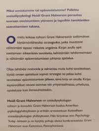 Onnistu ja menesty kaikissa tavoitteissasi