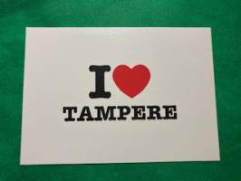 I love Tampere -postikortti