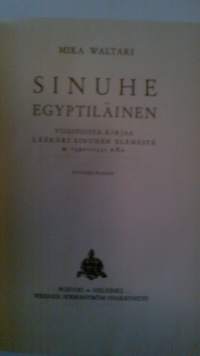 Sinuhe Egyptiläinen