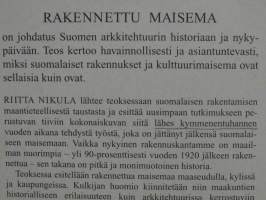 Rakennettu maisema - Suomen arkkitehtuurin vuosisadat
