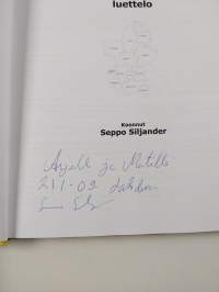 Päijät-Hämeen kirjailijat : luettelo (signeerattu, tekijän omiste)