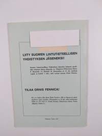 Ornis Fennica Vol. 47 No 2/1970