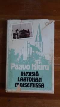 Ihmisiä Laatokan maisemissa