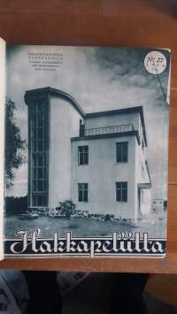 Hakkapeliitta - lehdet sidottuina kansioon 27-52 1934