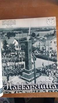 Hakkapeliitta - lehdet sidottuina kansioon 27-52 1934