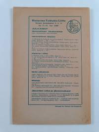 Historiallinen aikakauskirja vuosikerta 1942 (nrot 1-4)