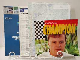 VM Vauhdin maailma 8/1997 Neste Rally virallinen kisaohjelma