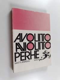 Avoliitto, avioliitto, perhe