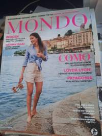 Mondo 7-8/2019 heinä-elokuu Bergen, Como, löydä Lyon, Patagonia, Kuurinkynnäs