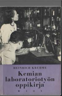 Kemian laboratoriotyön oppikirjaWSOY 1955..