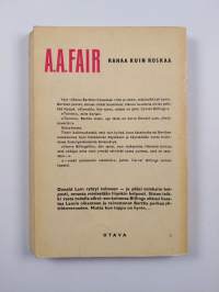 Rahaa kuin roskaa : salapoliisiromaani