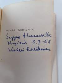 Hyvää huomenta : runoja (signeerattu, tekijän omiste)