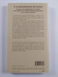 L&#039;occidentalisation du monde - essai sur la signification, la portée et les limites de l&#039;uniformisation planétaire