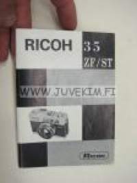 Ricoh 35 ZF / ST kamera -käyttöohje