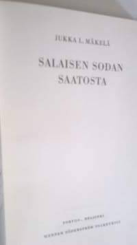 Salaisen sodan saatosta