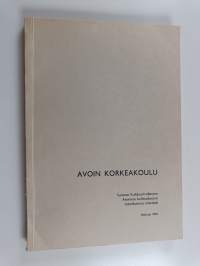 Avoin korkeakoulu : Suomen kulttuurirahaston Avoimen korkeakoulun toimikunnan mietintö