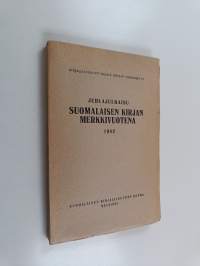 Juhlajulkaisu suomalaisen kirjan merkkivuotena 1942