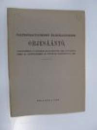 Valtionrautateiden eläkelaitoksen ohjesääntö 1926