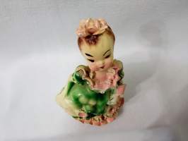 Kipsityttö vintage figuuri