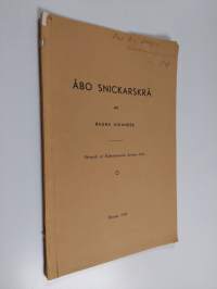 Åbo snickarskrå