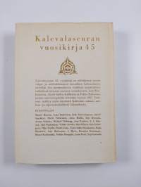 Kalevalaseuran vuosikirja 45 : 1965