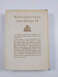Kalevalaseuran vuosikirja 41 : 1961