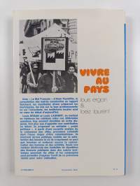 Vivre au pays