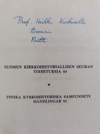 Vanhan kirkollisuuden hajoaminen Pohjois-Karjalassa (signeerattu, tekijän omiste)