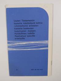 Kaste Uudessa testamentissa : kokoelma Uuden testamentin kastetta käsitteleviä kohtia aihepiireittäin ryhmiteltyinä