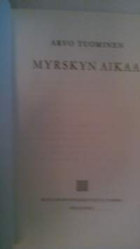 Myrskyn aikaa