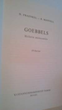 Goebbels - Hitlerin mainosmies