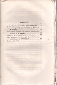 Suomi, Tidskrift i fosterländska ämnen 1854. Kertomus Tyrvään pitäjästä ym.