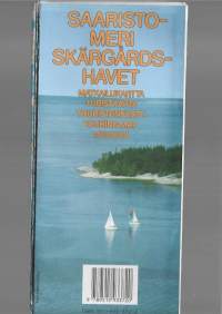 Saaristomeri turistikartta 1988  - kartta