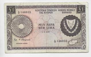 Kypros  1 Punta 1978 m 1961-78  seteli