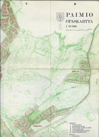 Paimio opaskartta 1980  - kartta