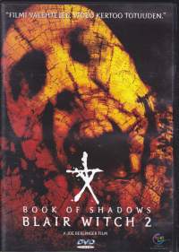 DVD - Book of Shadows - Blair Witch 2,  2000. Hyytävä kauhuelokuva