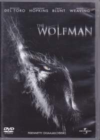 DVD - The Wolfman, 2009. Pidennetty ohjaajan versio. Kauhuelokuva