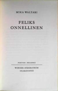 Feliks onnellinen