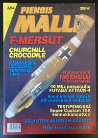 Pienoismalli N:o 3/1994 - Sisältää mm. F-Mersut, Churchill Crocodile, Kannaksen ratkaisutaistelut ja tankit sekä Super Custom 15A jne.