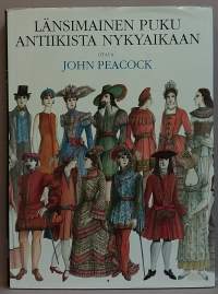 Länsimainen puku antiikista nykyaikaan. (Pukeutumisen historiikki, kulttuurihistoria)