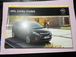 Opel Zafira tourer 2014 -myyntiesite / sales brochure