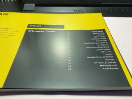 Opel Zafira tourer 2014 -myyntiesite / sales brochure